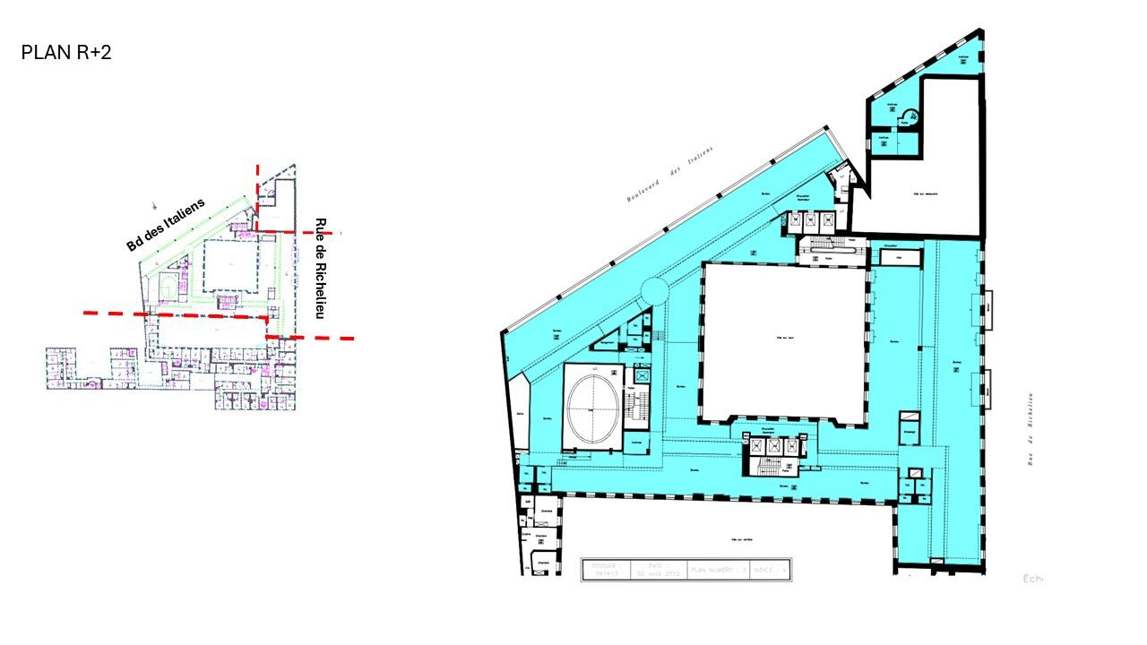 Bureau Paris 2027m² Location bureau Paris OLBUR2531156 3
